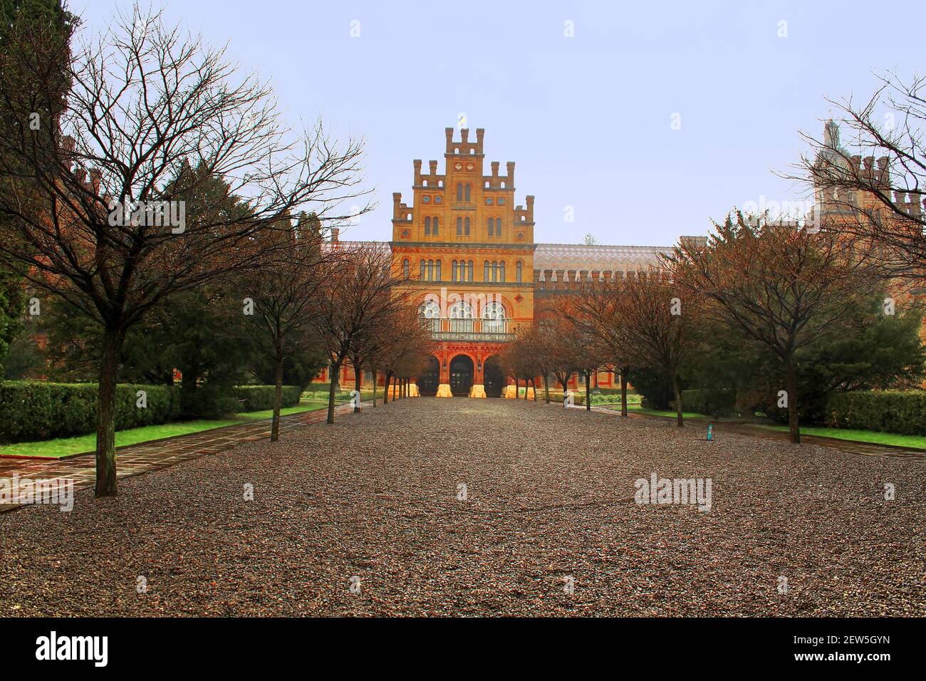 Chernivtsi University (l'ex Metropoliti residence), Ucraina Foto Stock