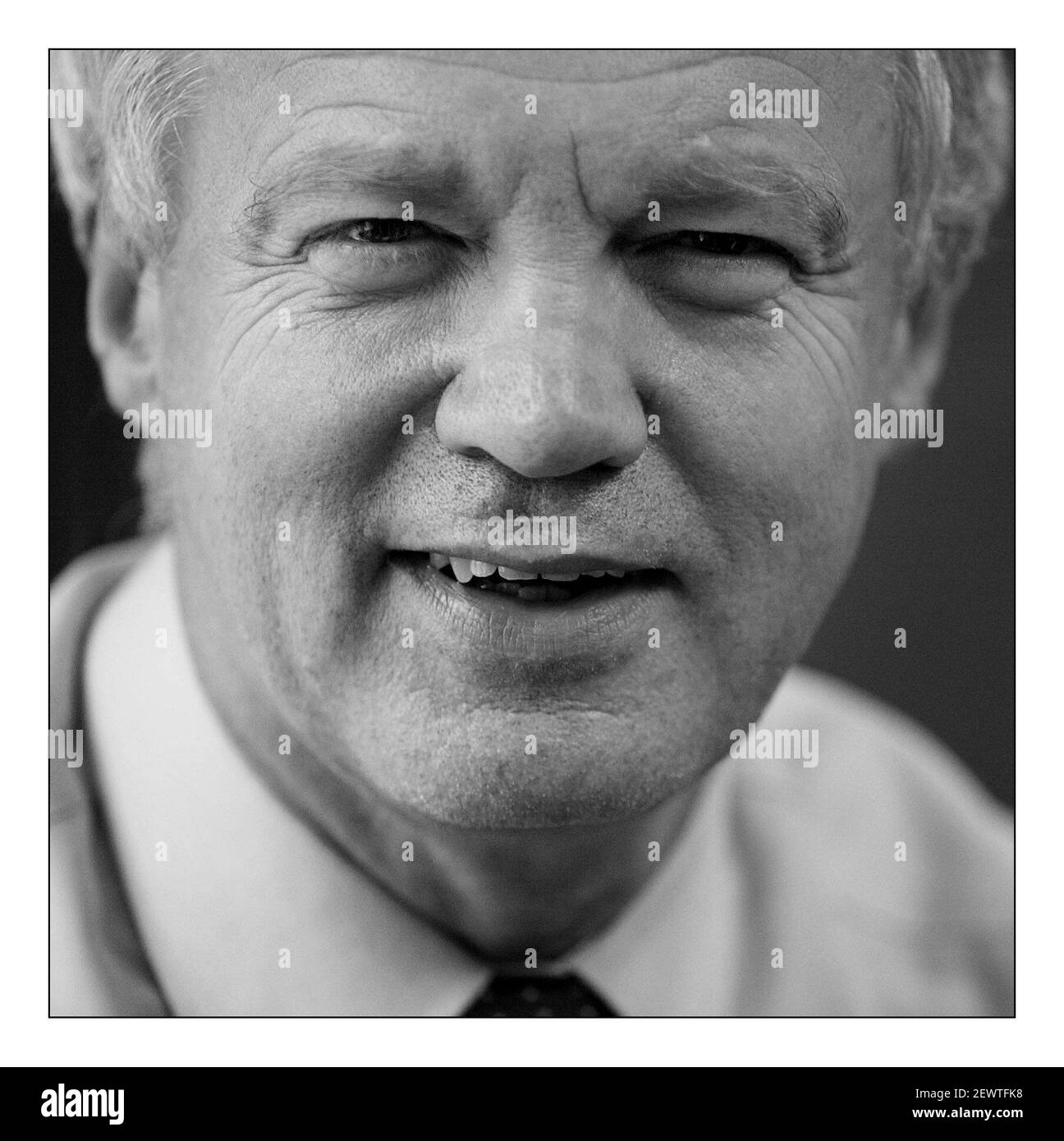 David Davies possibile futuro leader del Partito conservatore in Il suo ufficio a Westminster.pic David Sandison 30/6/2005 Foto Stock