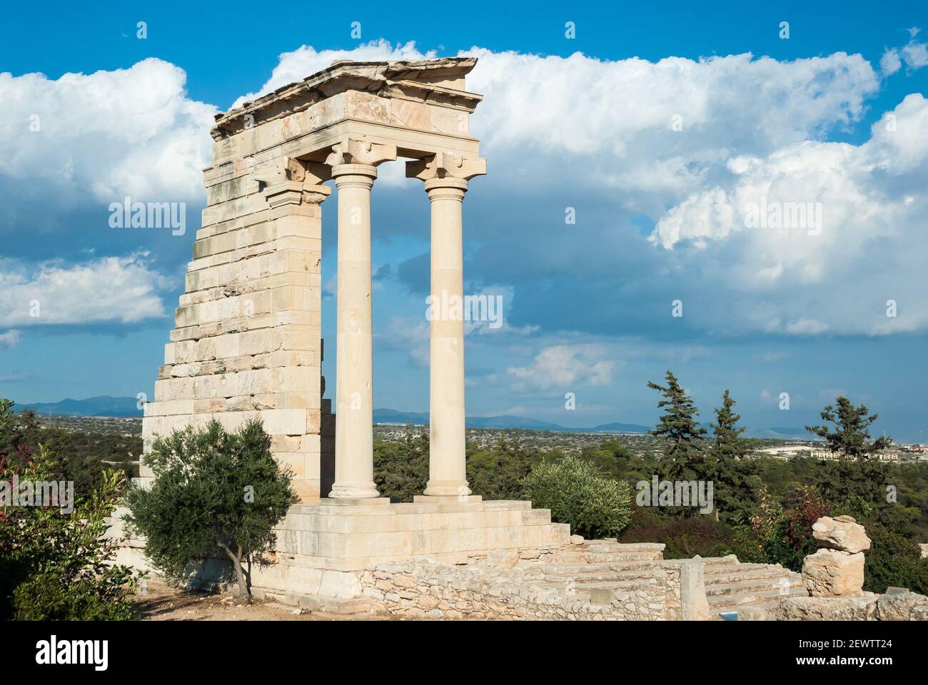 Il santuario di Apollo Hylates, Cipro Foto Stock