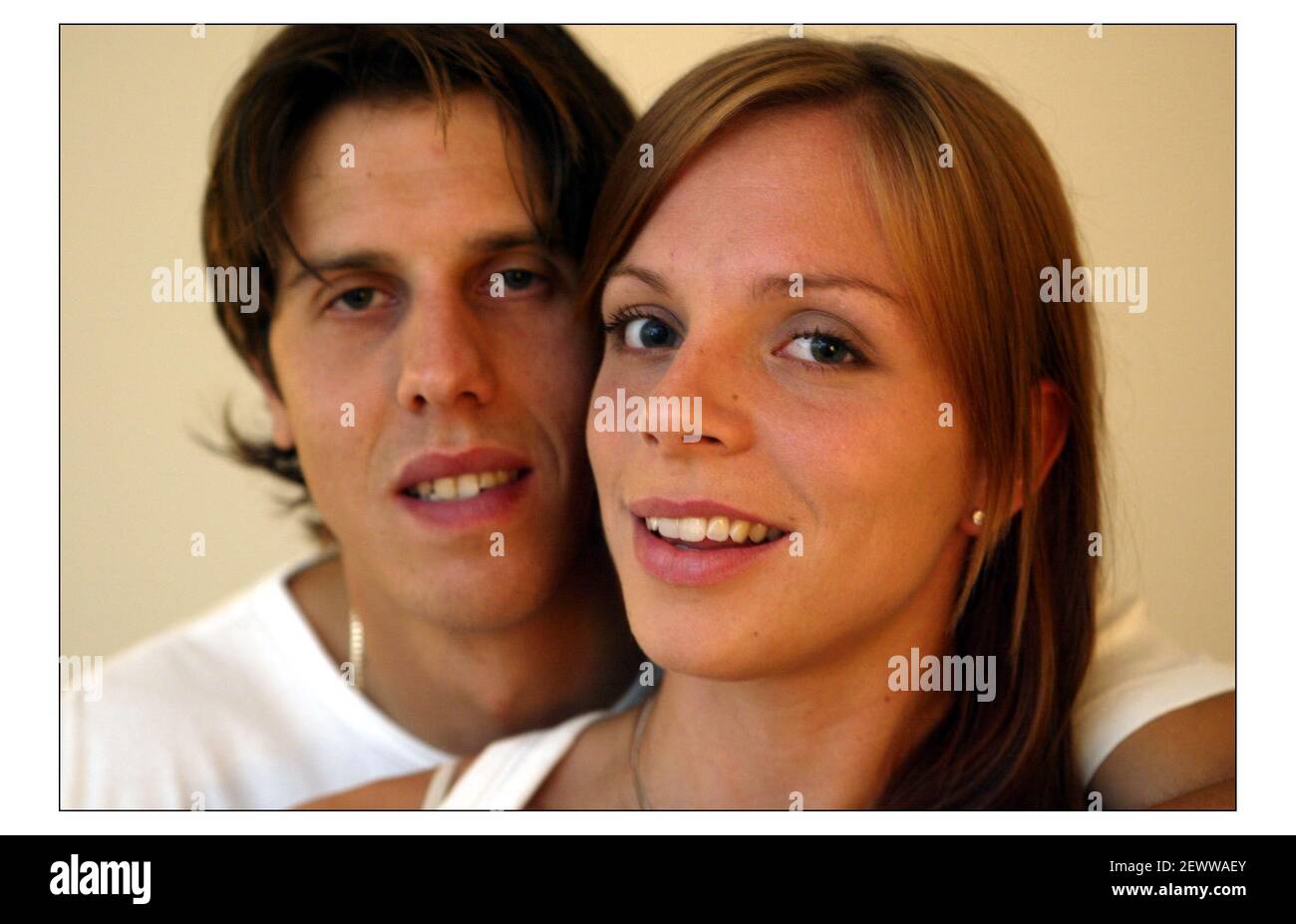 Kate Walsh e Bret Garrard.pic David Sandison 7/7/2004 Foto Stock
