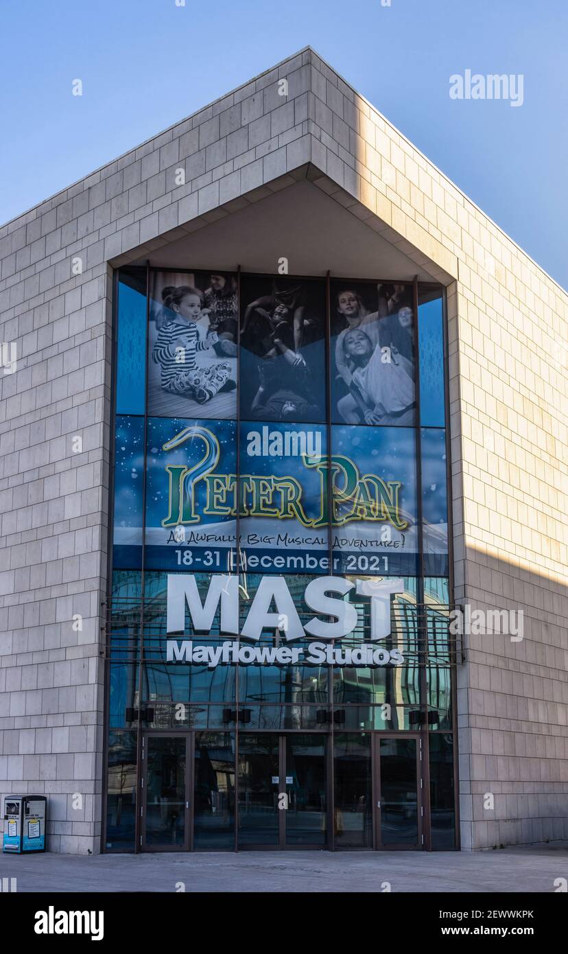 MAST Mayflower Studios - teatro aperto di recente nel centro di Southampton, Inghilterra, Regno Unito Foto Stock
