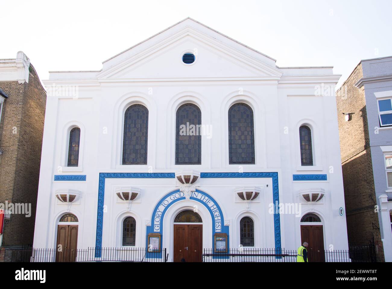Chiesa Battista di Acton di W. Mumford Foto Stock