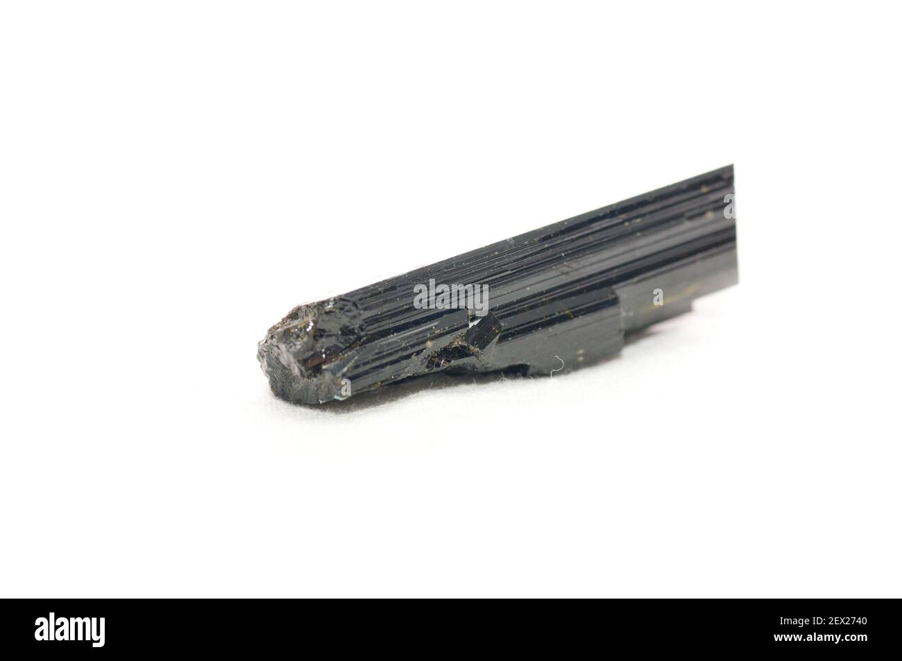 Epidoto campione minerale senza prehnite, un raro campione Foto Stock