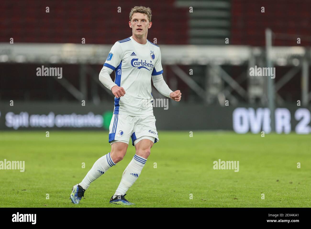 Copenaghen, Danimarca. 3 marzo 2021. Jens Stage (6) del FC Copenhagen visto durante la partita 3F Superliga tra il FC Copenhagen e Vejle Boldklub a Parken, Copenaghen. (Foto: Gonzales Photo - Rune Mathiesen). Foto Stock