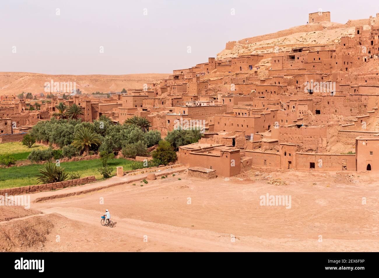 Marocco, Ksar di Ait Benhaddou, Foto Stock