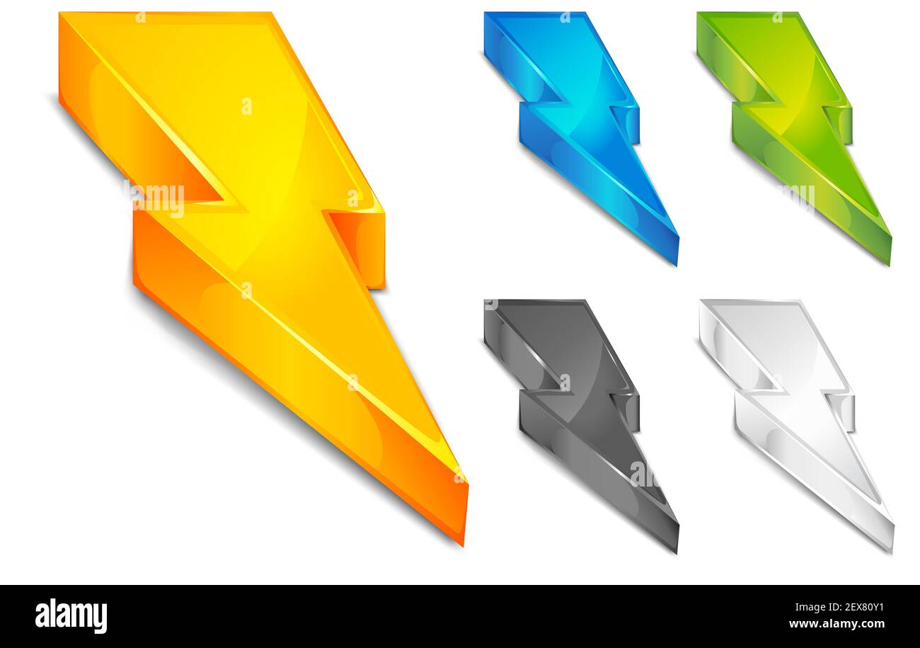 Illuminazione a colori Foto Stock