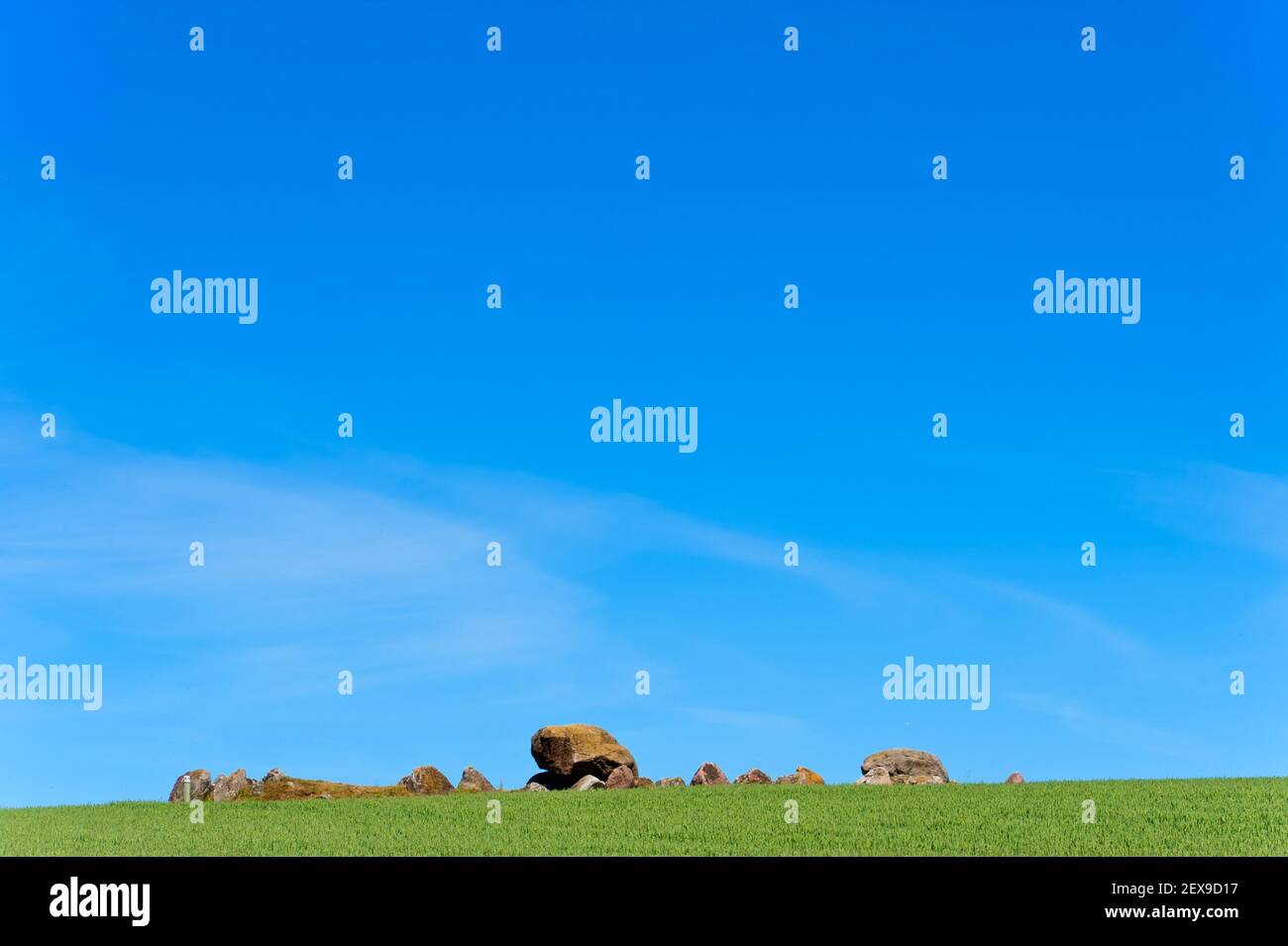 Antica tomba megalitica Foto Stock