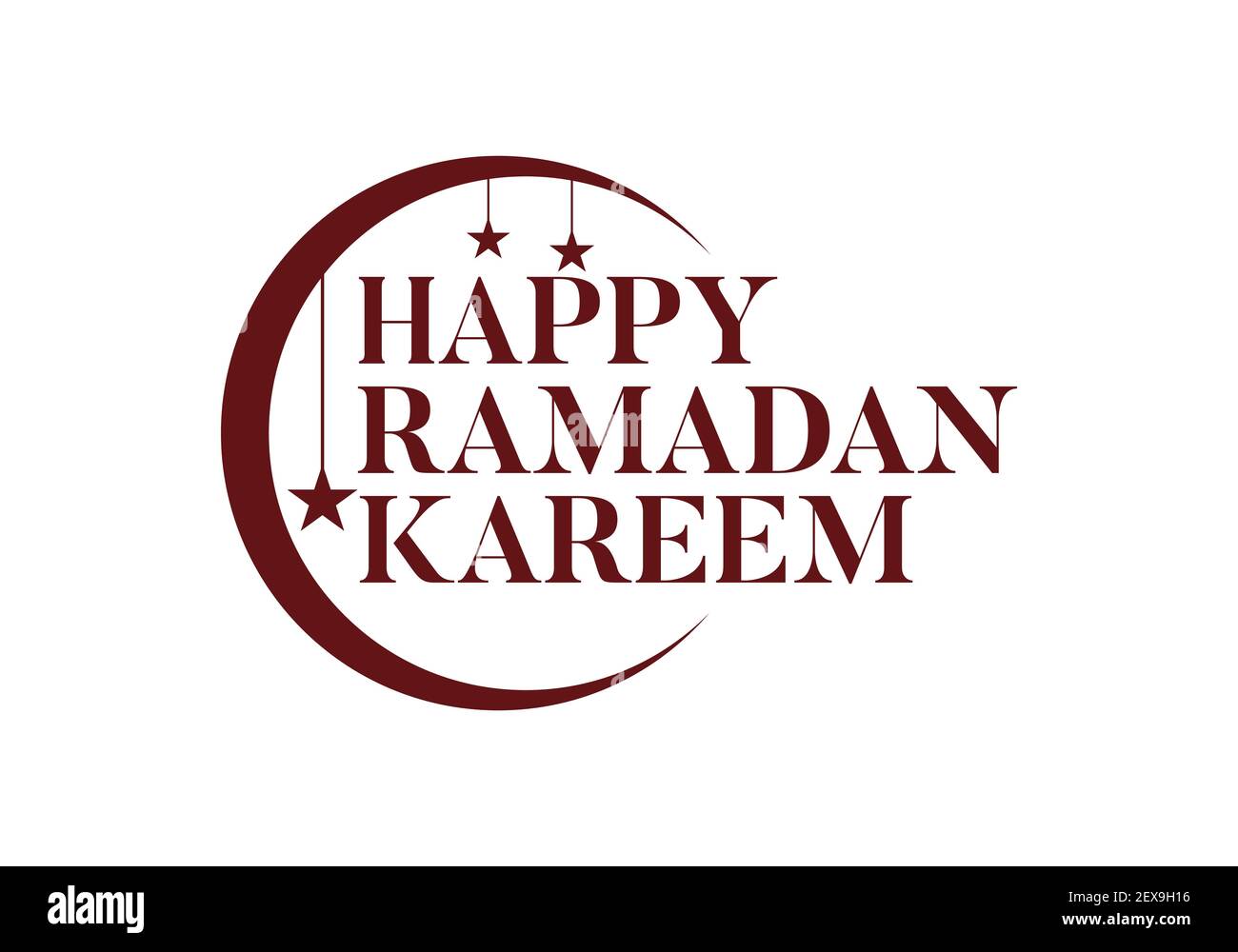 Felice Ramadan Kareem disegno islamico, Ramadan Mubarak Illustrazione Vettoriale