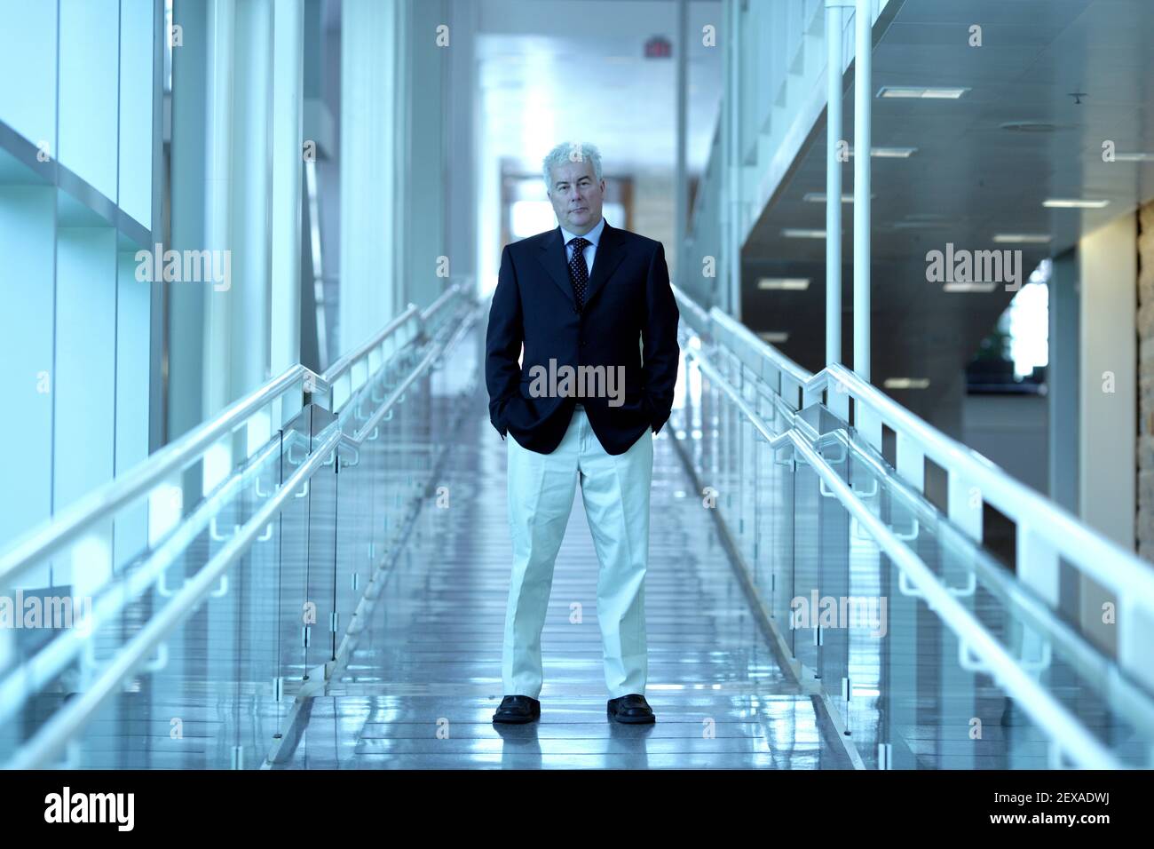 L'autore britannico più venduto Ken Follett Foto Stock