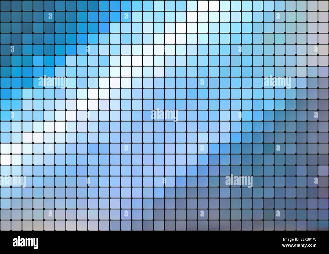 Mosaico tecnologico. Foto Stock