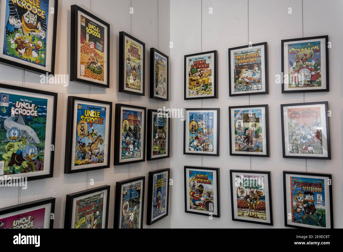 La mostra i Rum. Keno Don Hugo Rosa, conosciuto semplicemente come Don Rosa,  è un autore e illustratore di fumetti americano noto per le sue storie su  Scrooge McDuck, Donald Duck e