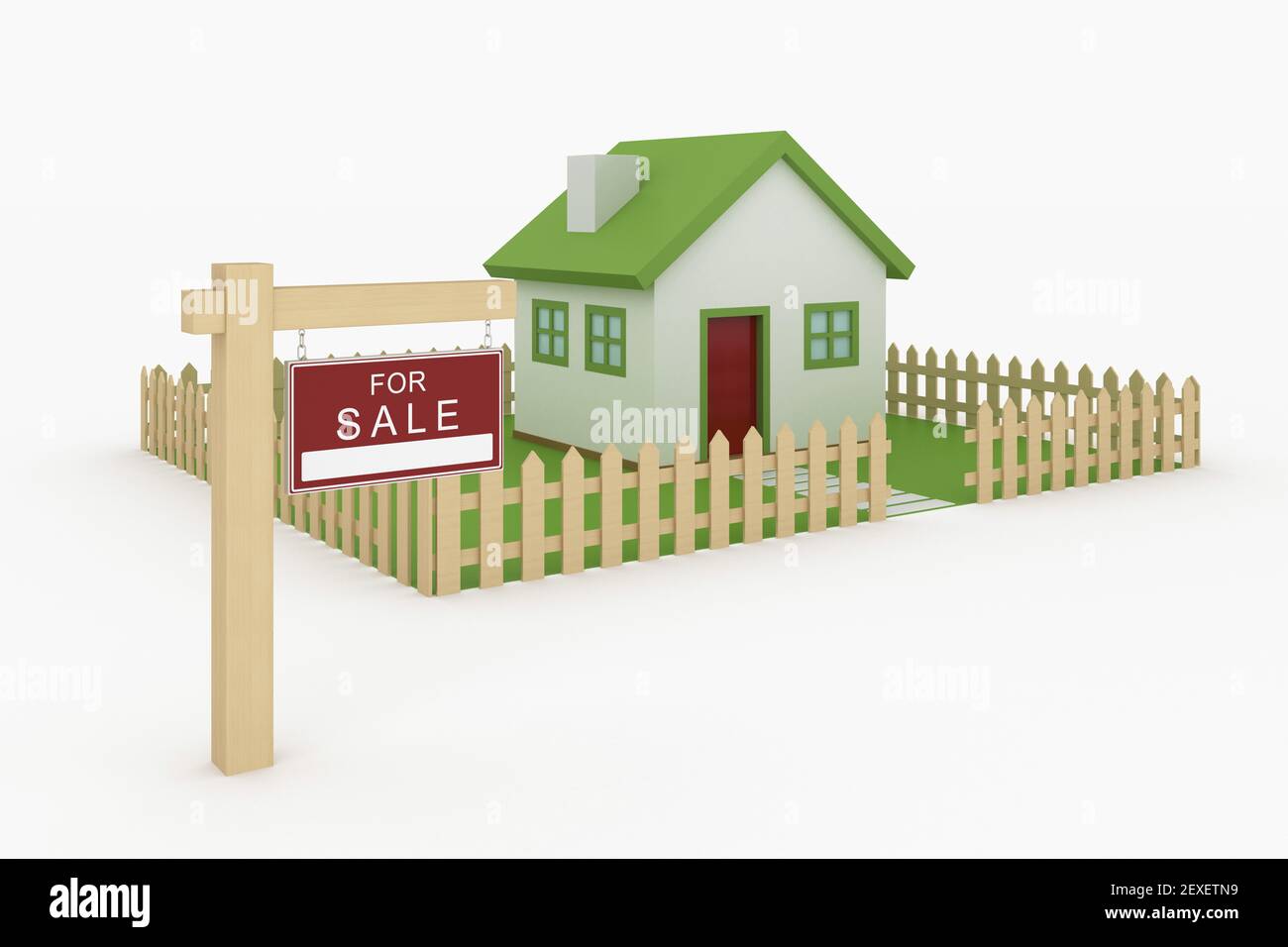 Casa in vendita Foto Stock