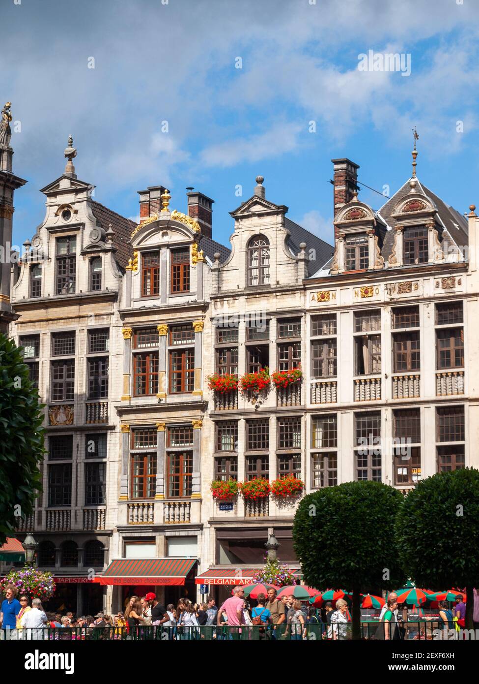 Gran Place di Bruxelles Foto Stock