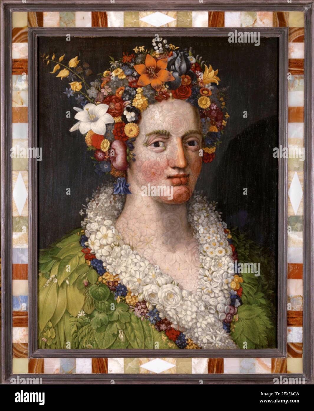 Flora di Giuseppe Arcimboldo Foto Stock