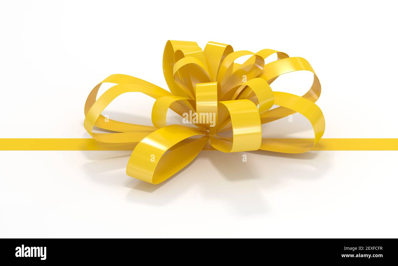 Nastro giallo Foto Stock