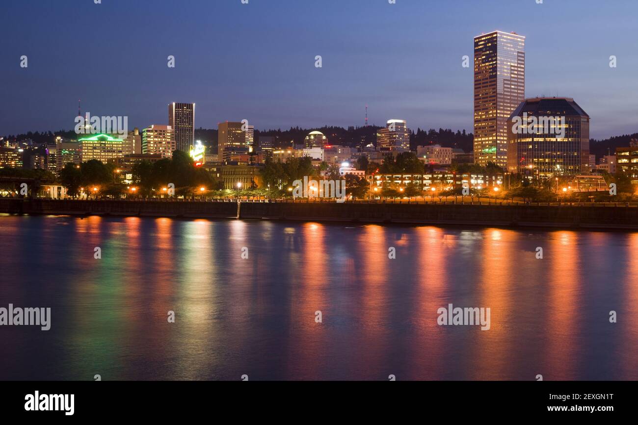 Portland Oregon Foto Stock