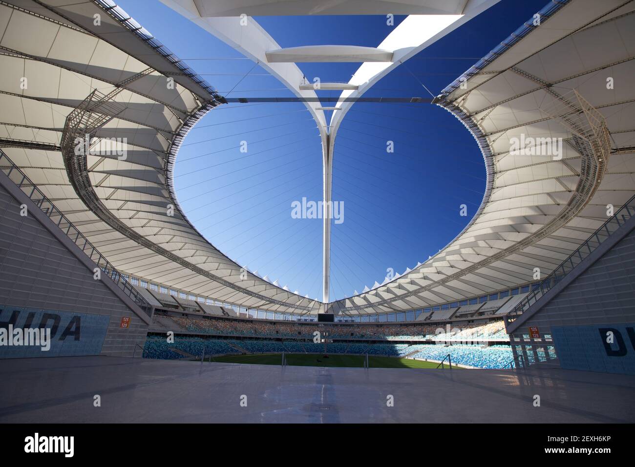 Moses Mabhida Stadium Coppa del mondo di calcio Foto Stock