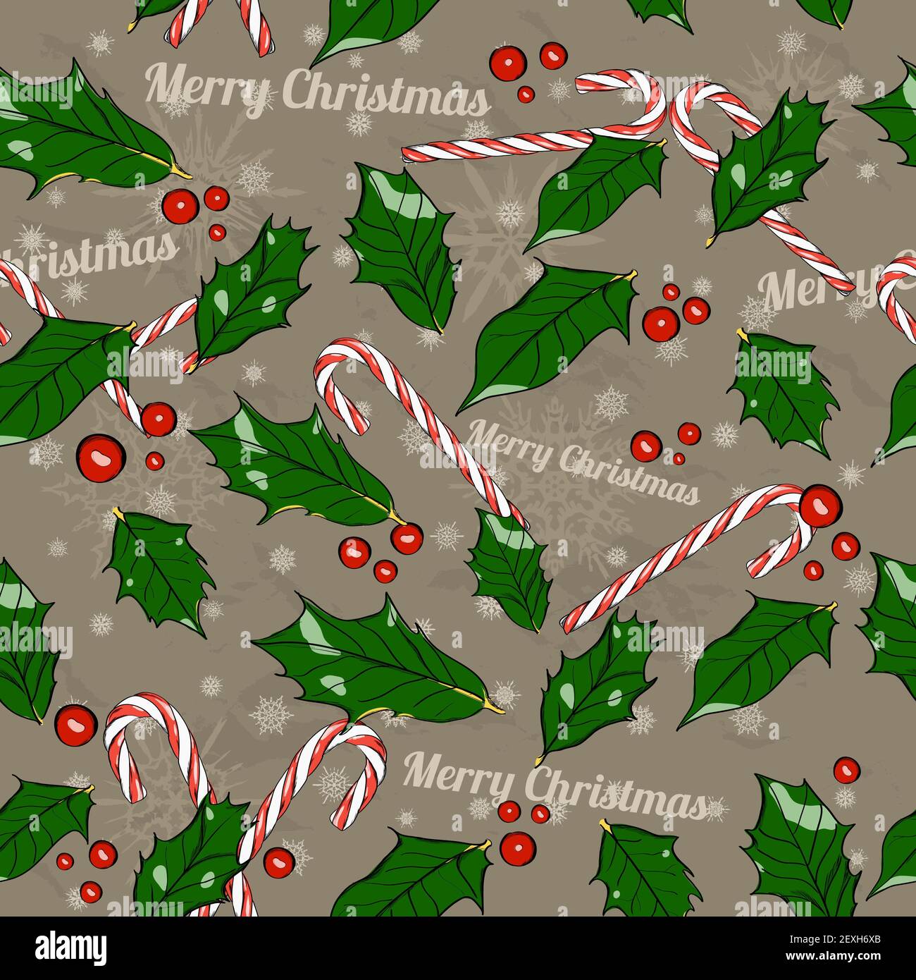 Natale seamless texture. Foto Stock