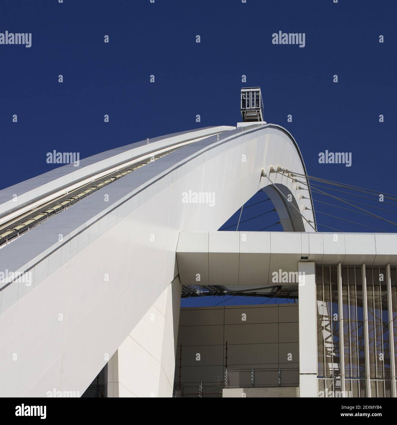 Moses Mabhida Stadium Coppa del mondo di calcio Foto Stock
