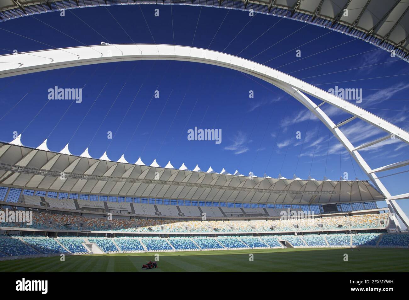 Moses Mabhida Stadium Coppa del mondo di calcio Foto Stock