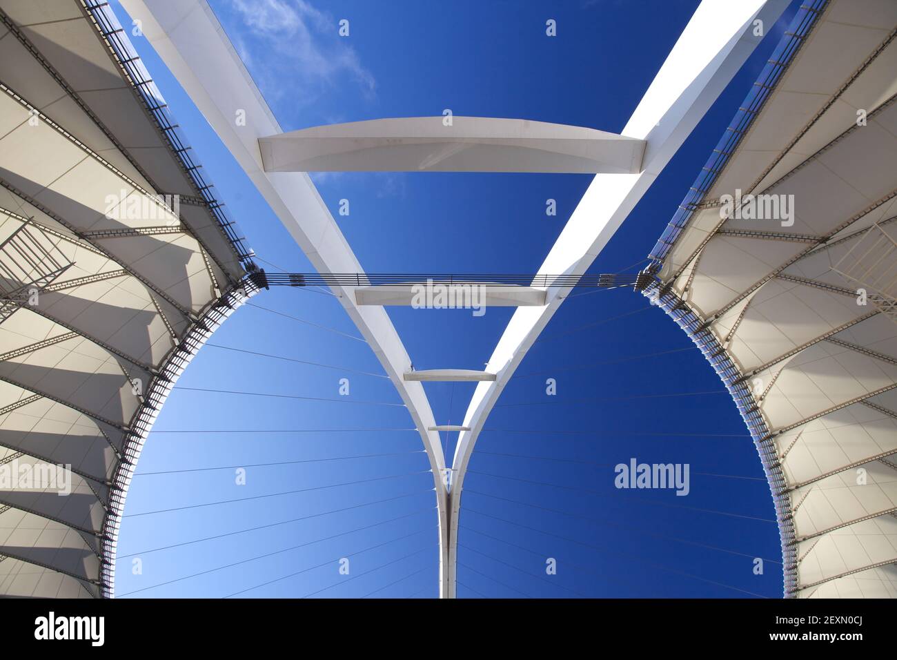 Moses Mabhida Stadium Coppa del mondo di calcio Foto Stock
