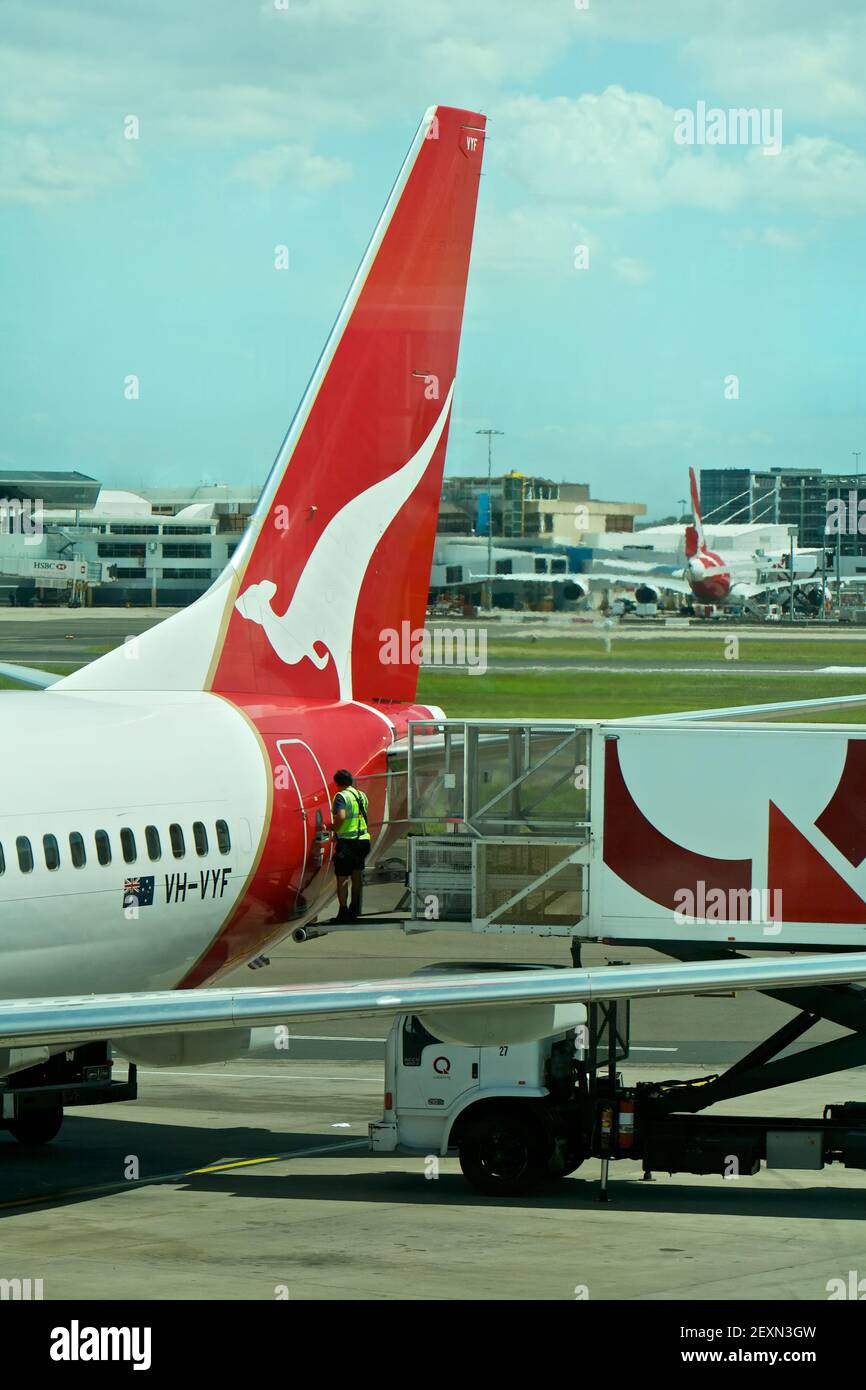 Aeroporto Australia Foto Stock