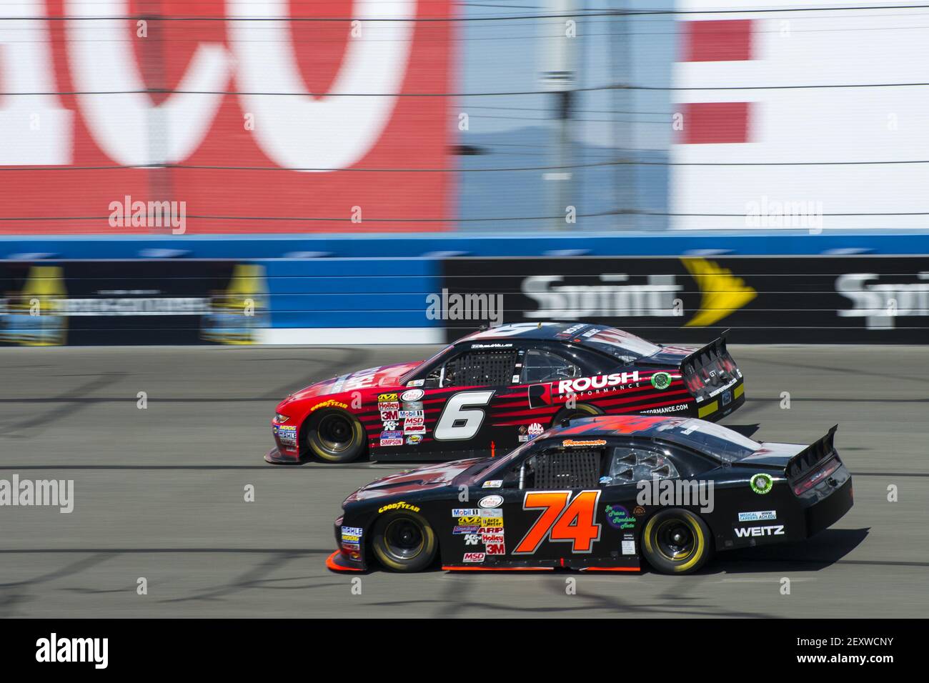 NASCAR: Mar 21 Drive4Clots.com 300 Foto Stock