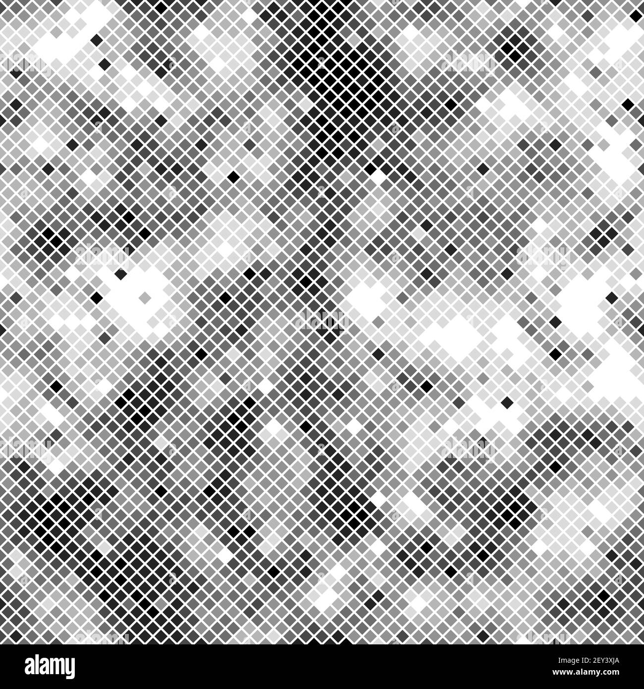 Vettore di texture camo con pixel artici digitali senza cuciture per stampa tessile militare Illustrazione Vettoriale