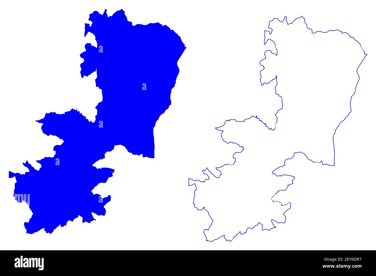 Provincia di Catania (Italia, Repubblica Italiana, Regione Sicilia) mappa illustrazione vettoriale, schizzo della mappa Provincia di Catania Illustrazione Vettoriale