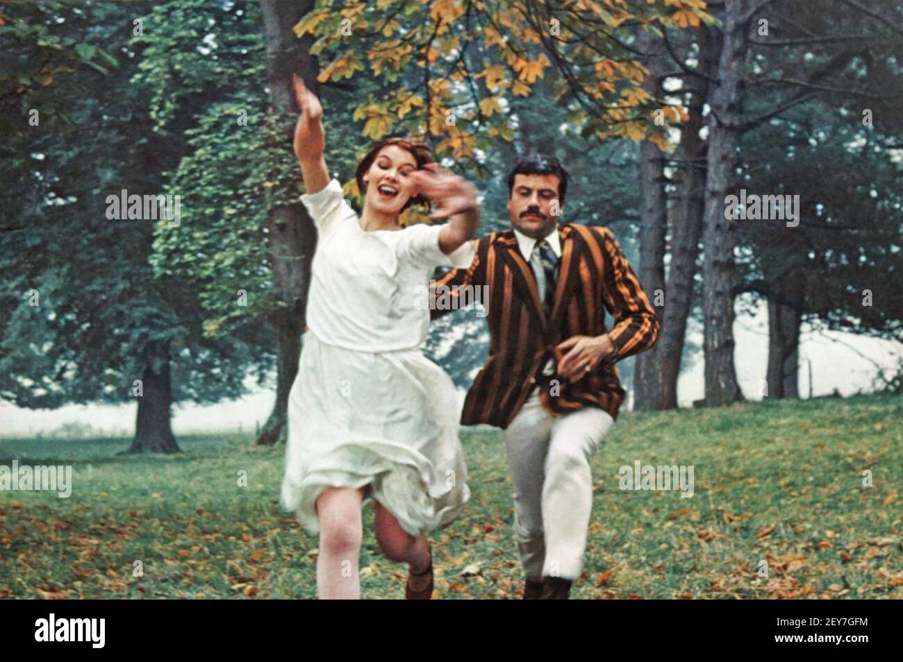 DONNE IN AMORE 1969 United Artists film con Glenda Jackson Come Gudrun Brangwen e Oliver Reed come Gerald Crich Foto Stock