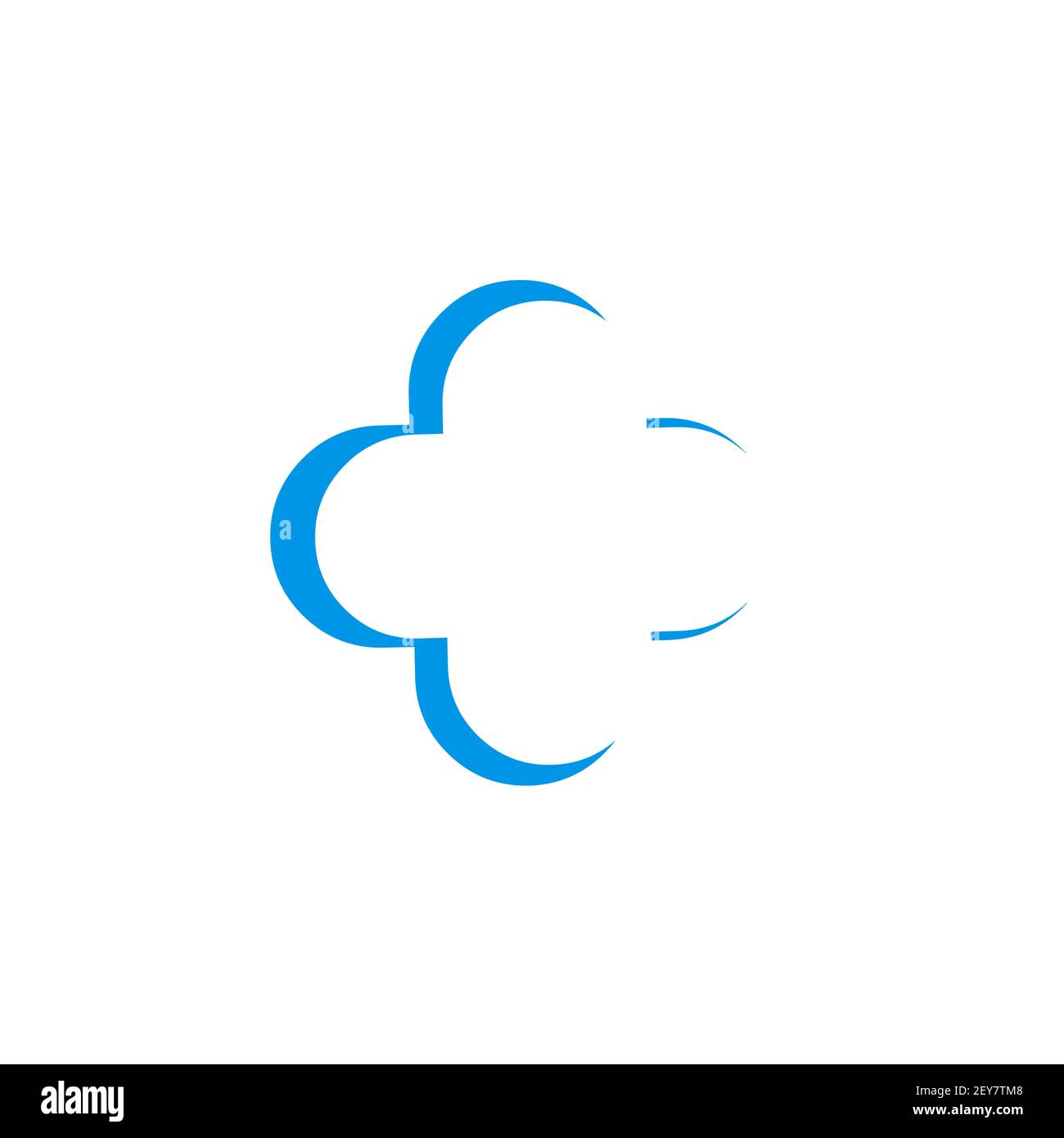 Più il logo e simboli dell'etichetta dell'ospedale medico della farmacia clinica medica del medico di sanità. Illustrazione Vettoriale