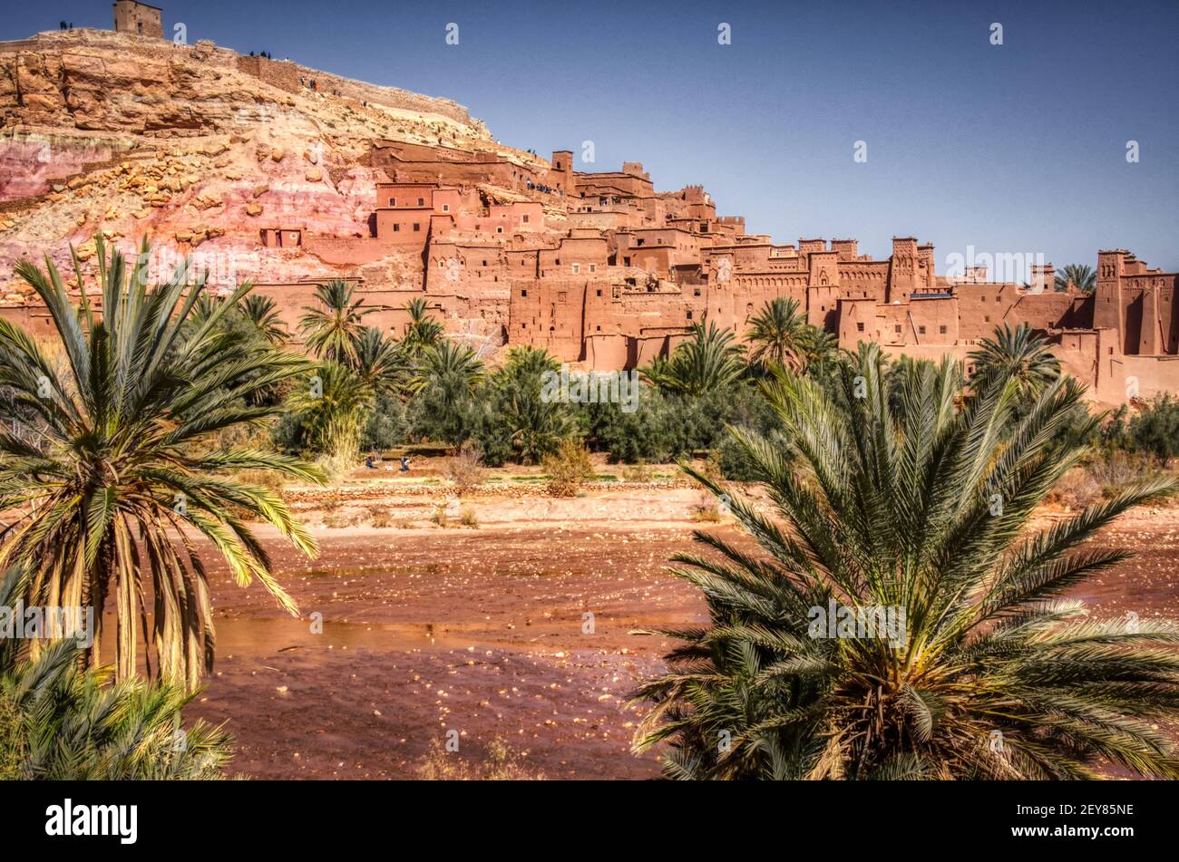 ksar di Aït Benhaddou in Marocco un sito patrimonio dell'umanità Foto Stock