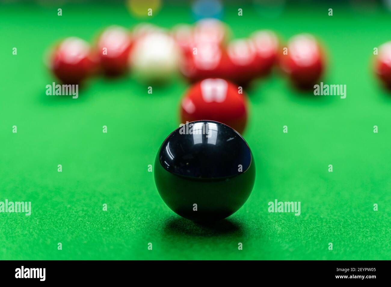 Snooker Foto Stock