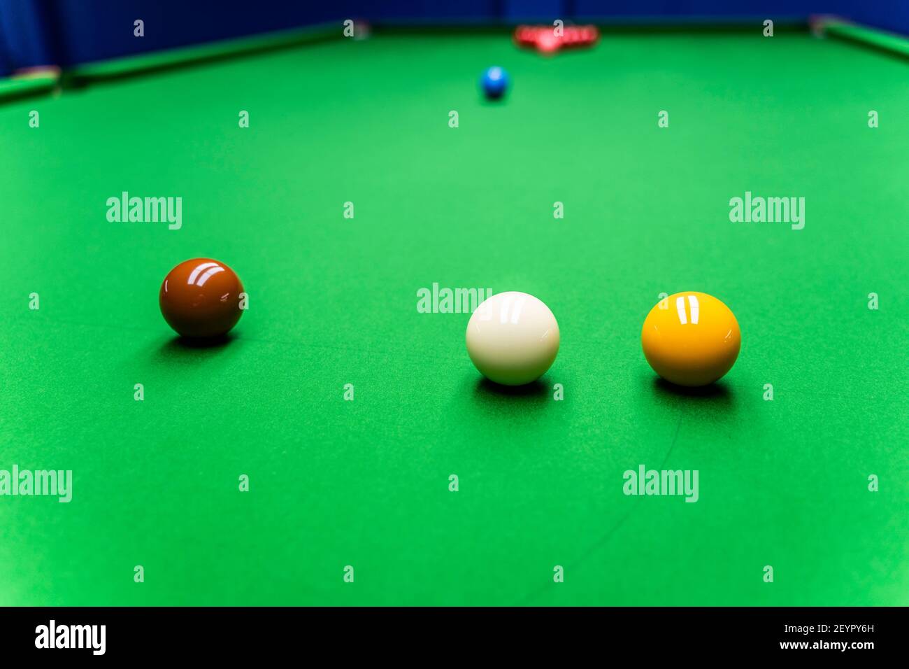 Snooker Foto Stock