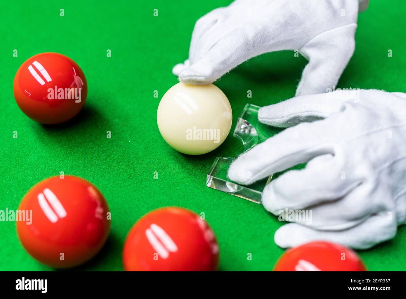 Snooker Foto Stock
