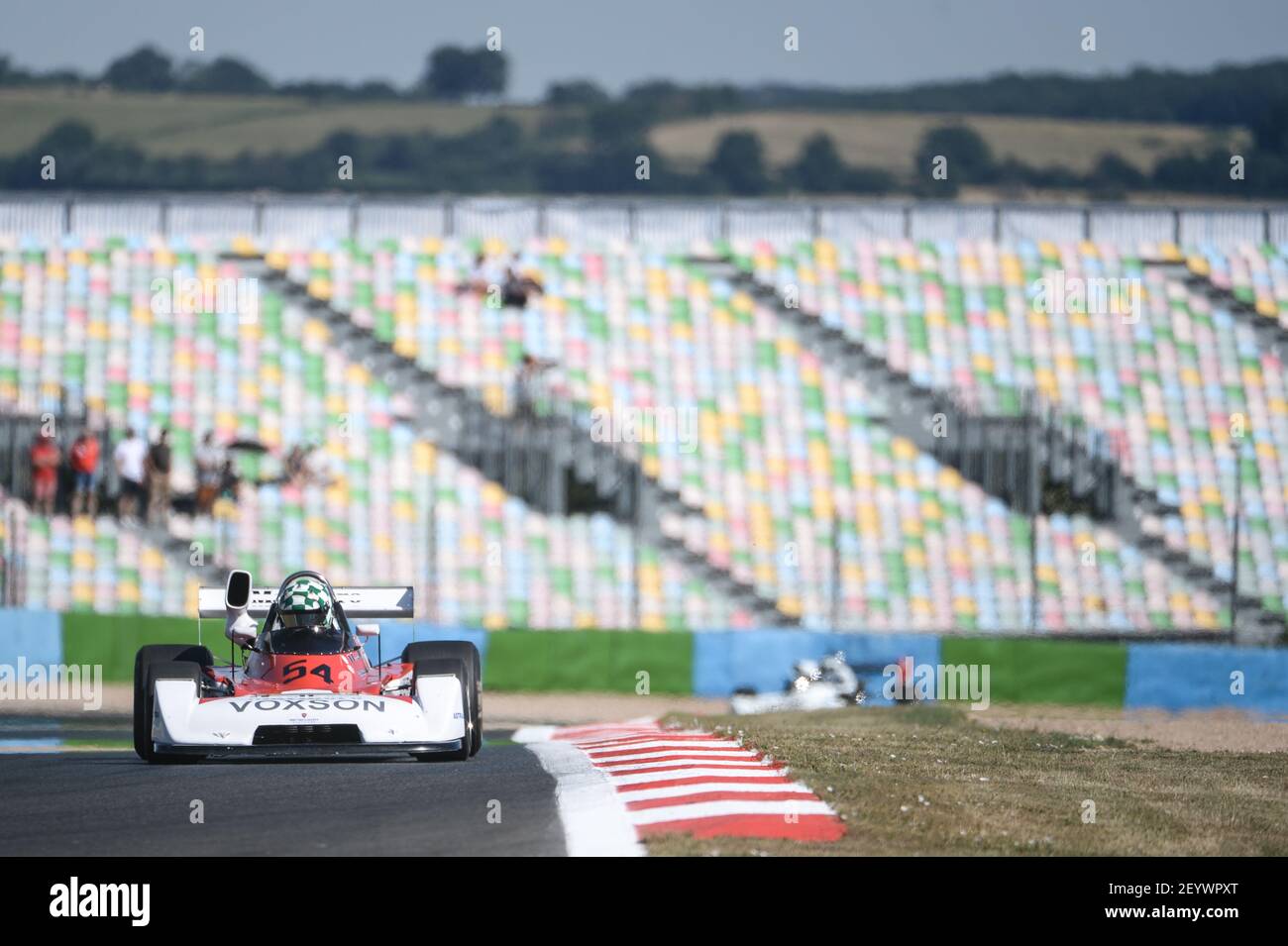 54 WRIGLEY Mike (gb), 782 marzo, azione durante il Gran Premio di Francia Historique 2019 a Magny-Cours dal 29 al 30 luglio - Foto Matisse Coquil / DPPI Foto Stock