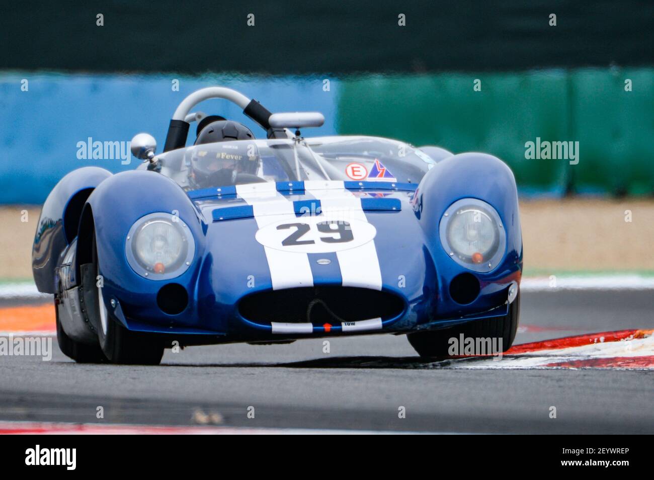 29 AHLERS Keith (gb), BELLINGER James Billy (gb), Cooper Monaco King Cobra - 4700, azione durante il Gran Premio di Francia Historique 2019 a Magny-Cours dal 29 al 30 luglio - Foto Julien Delfosse / DPPI Foto Stock