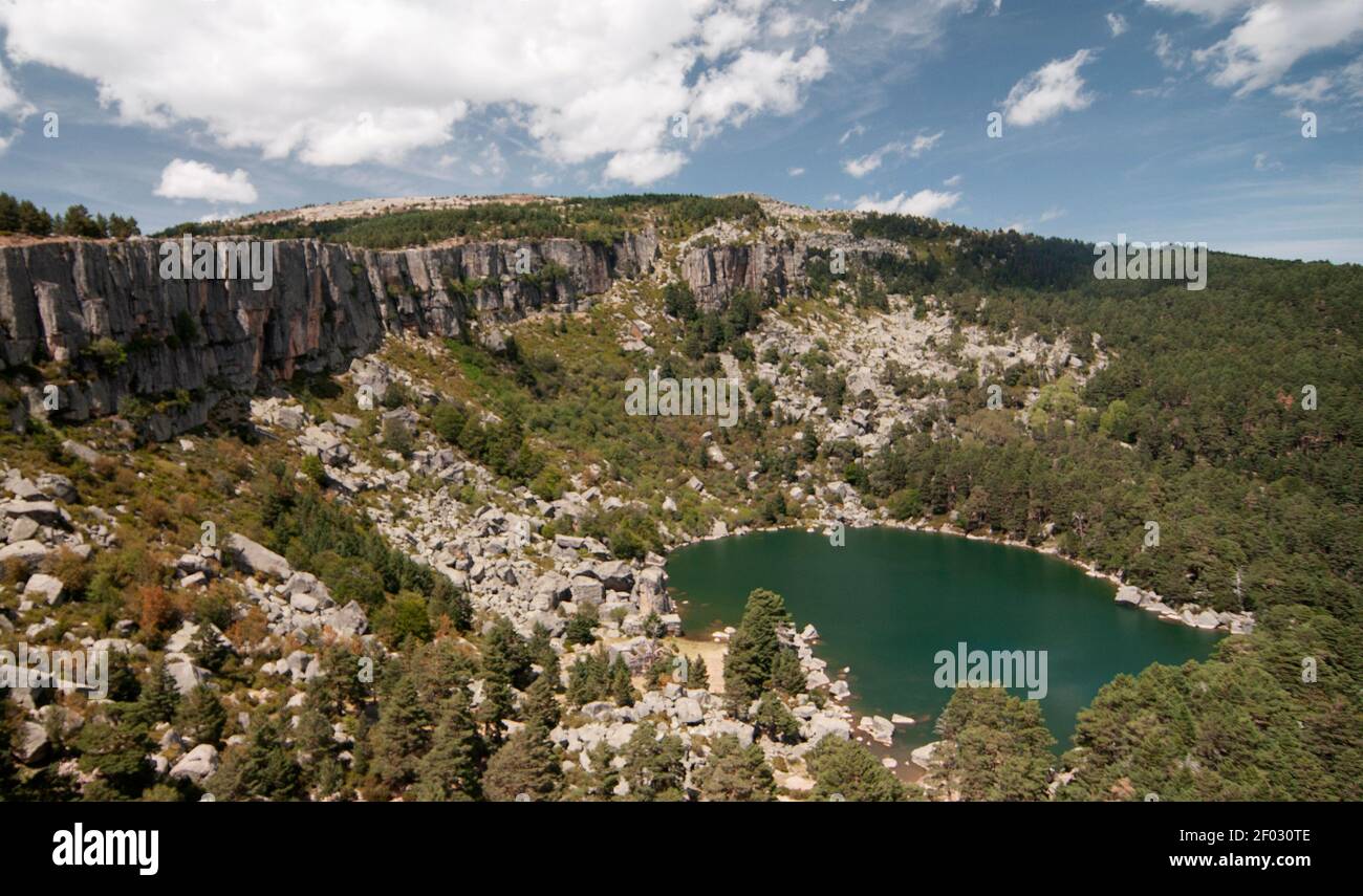 La laguna nera, in spagna Foto Stock