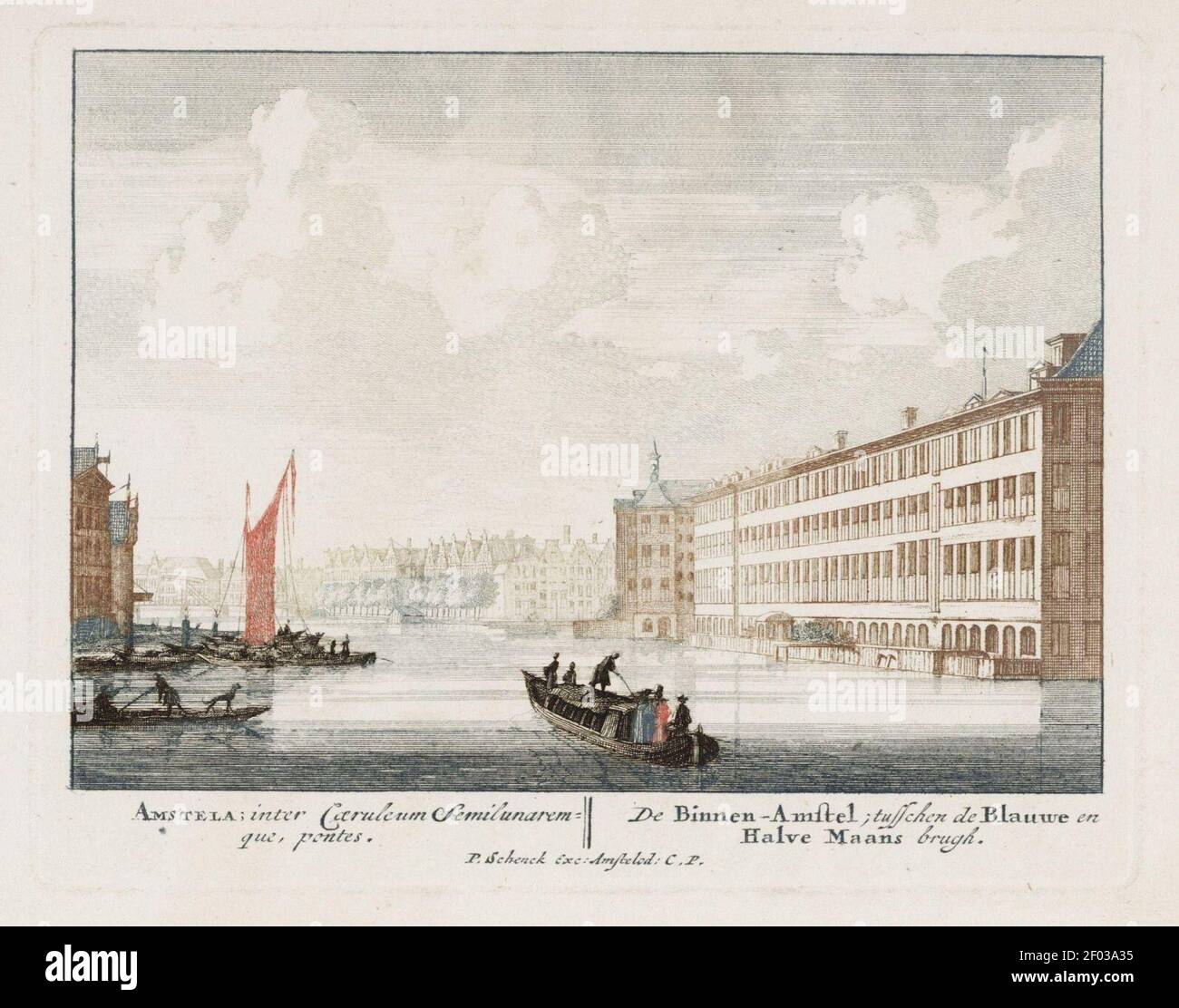 Pieter Schenk Foto Stock