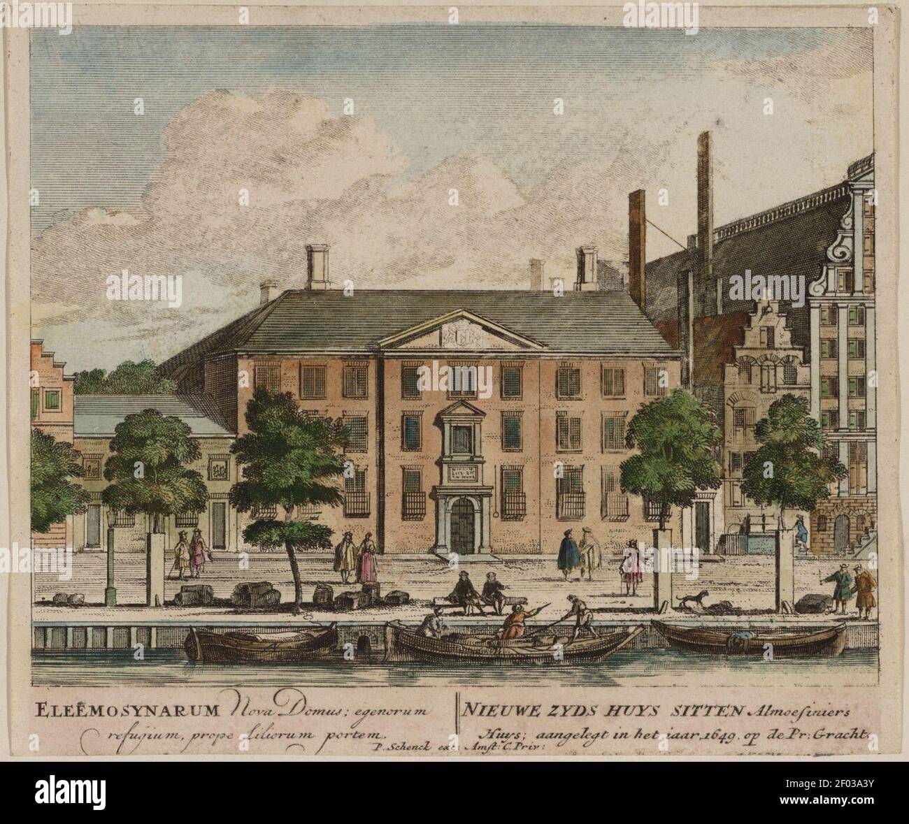 Pieter Schenk Foto Stock