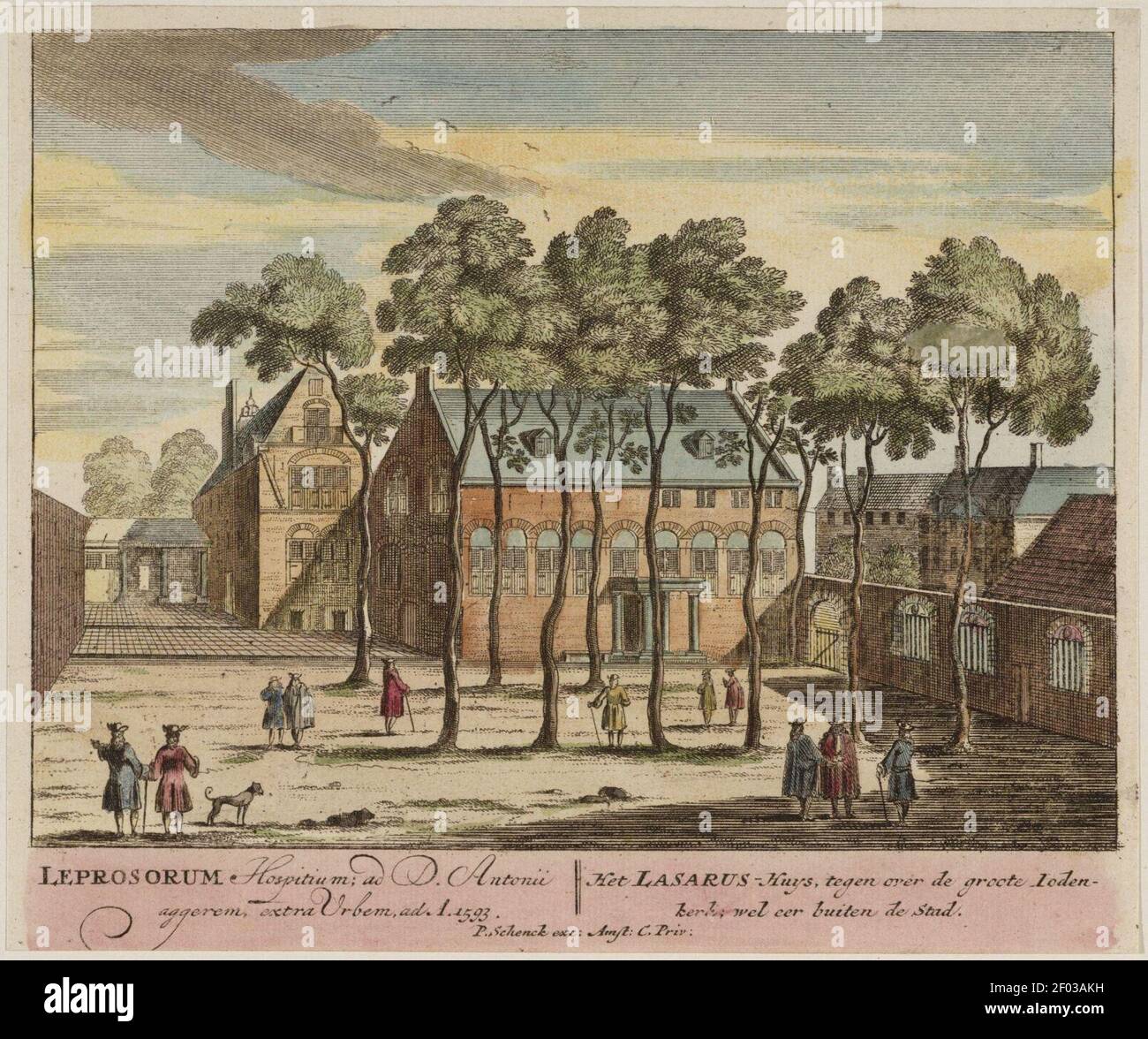 Pieter Schenk Foto Stock