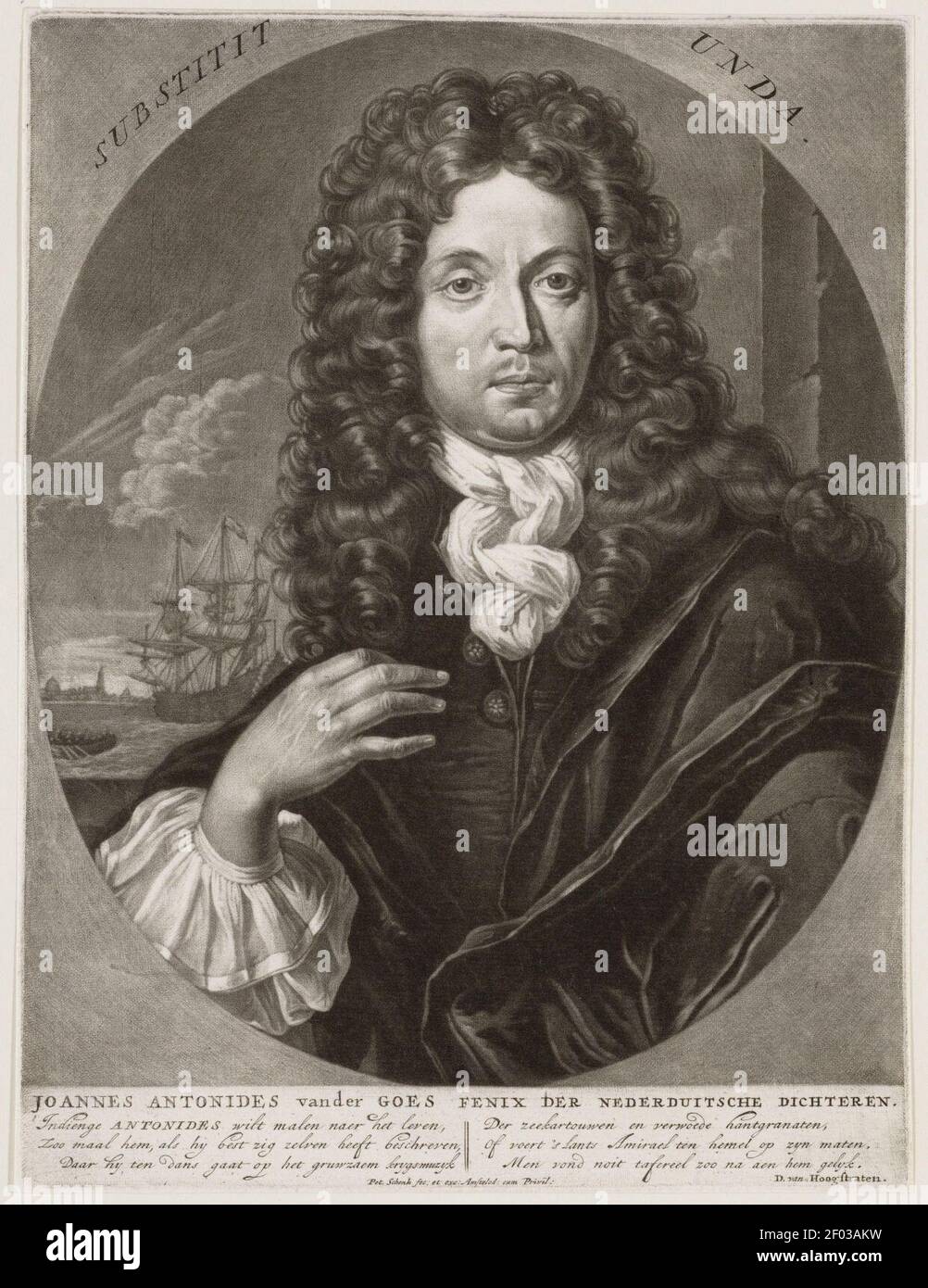 Pieter Schenk Foto Stock