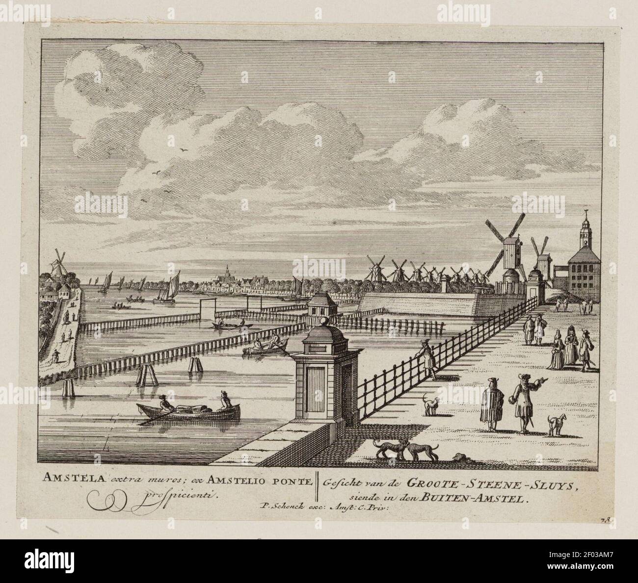 Pieter Schenk Foto Stock