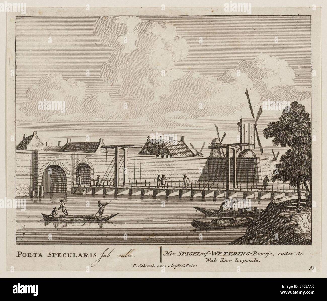 Pieter Schenk Foto Stock