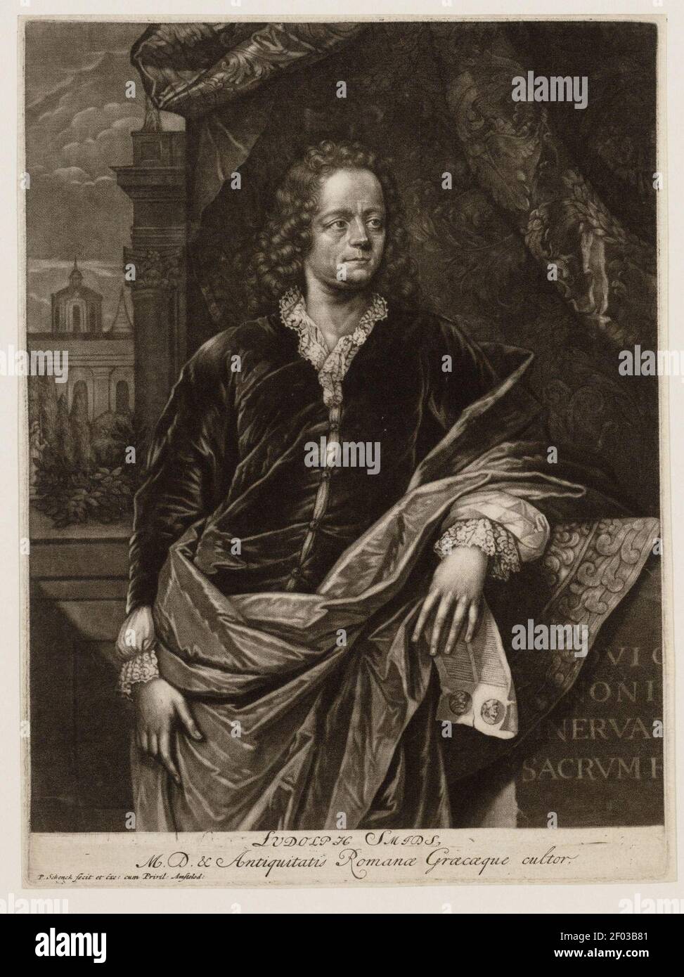 Pieter Schenk Foto Stock