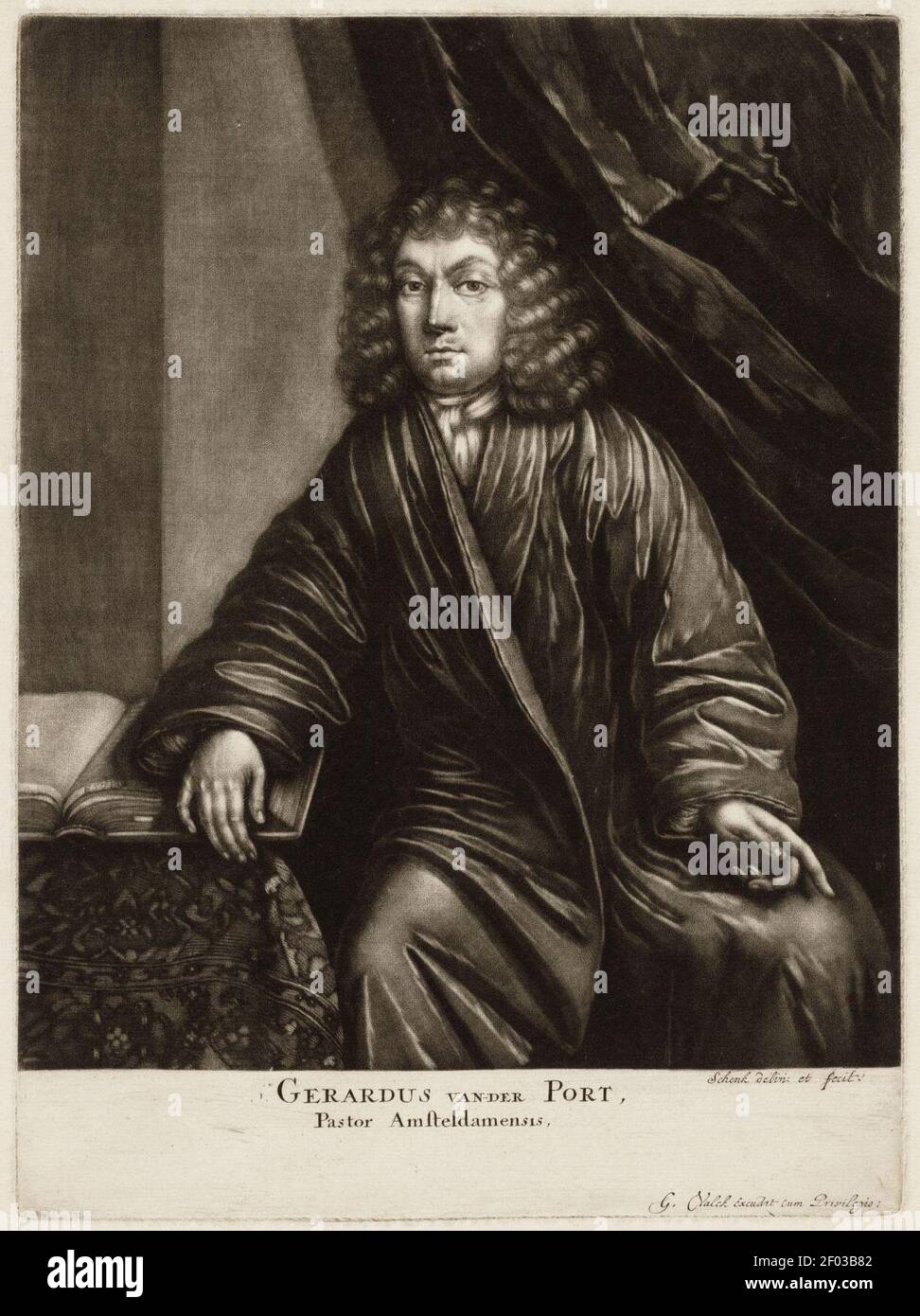 Pieter Schenk Foto Stock