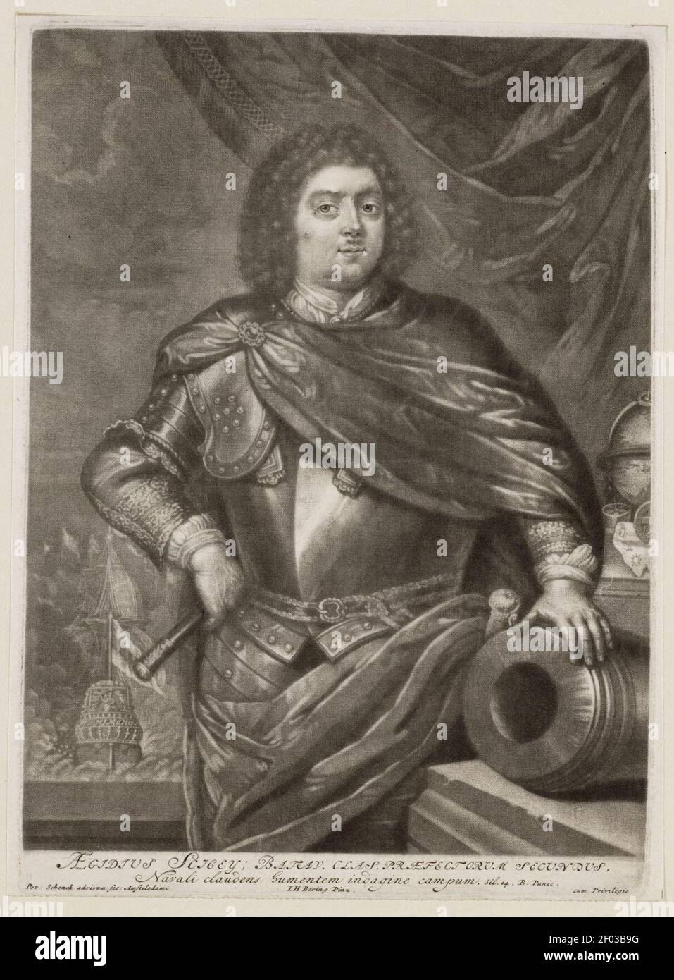 Pieter Schenk Foto Stock