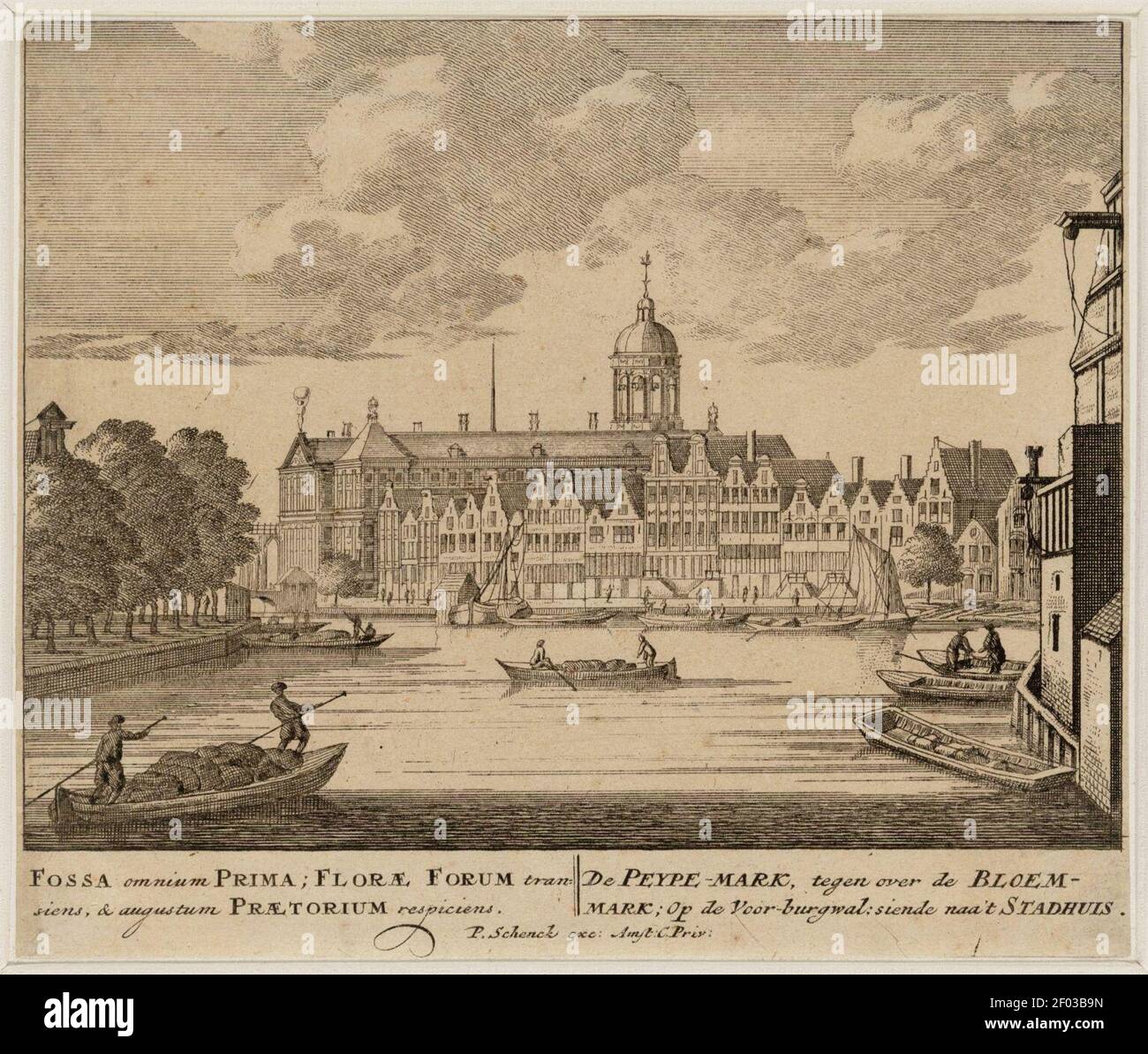 Pieter Schenk Foto Stock