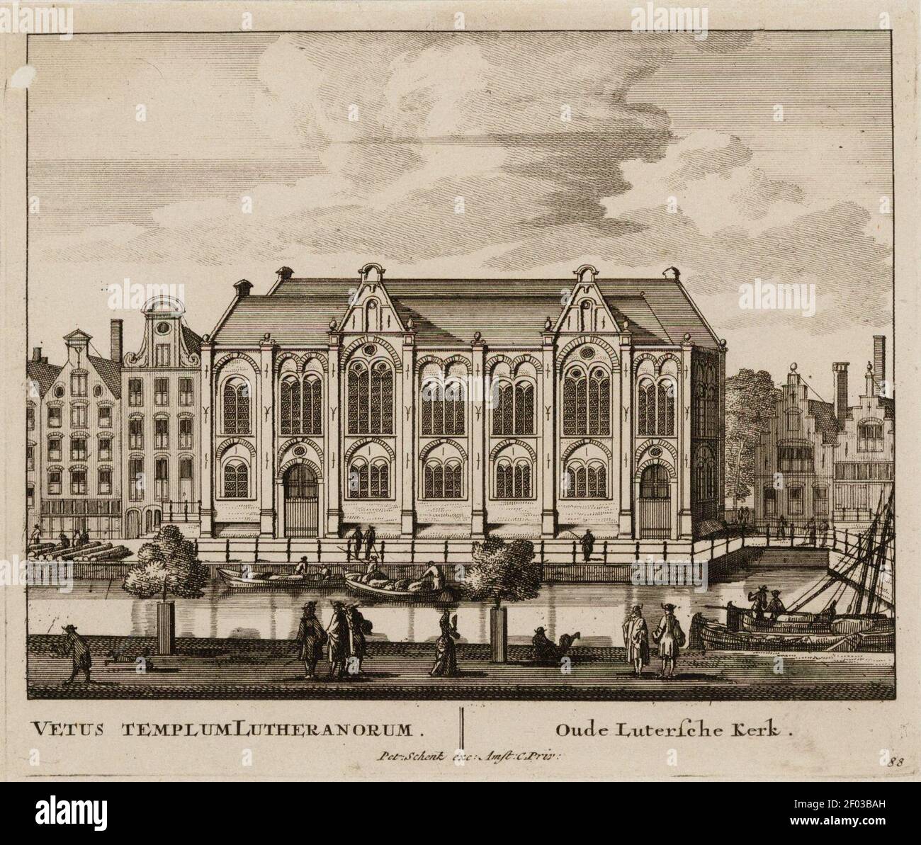 Pieter Schenk Foto Stock