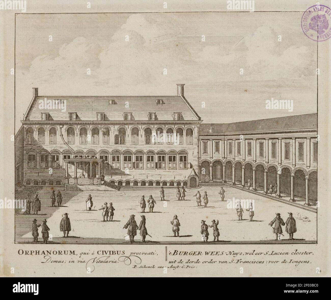 Pieter Schenk Foto Stock